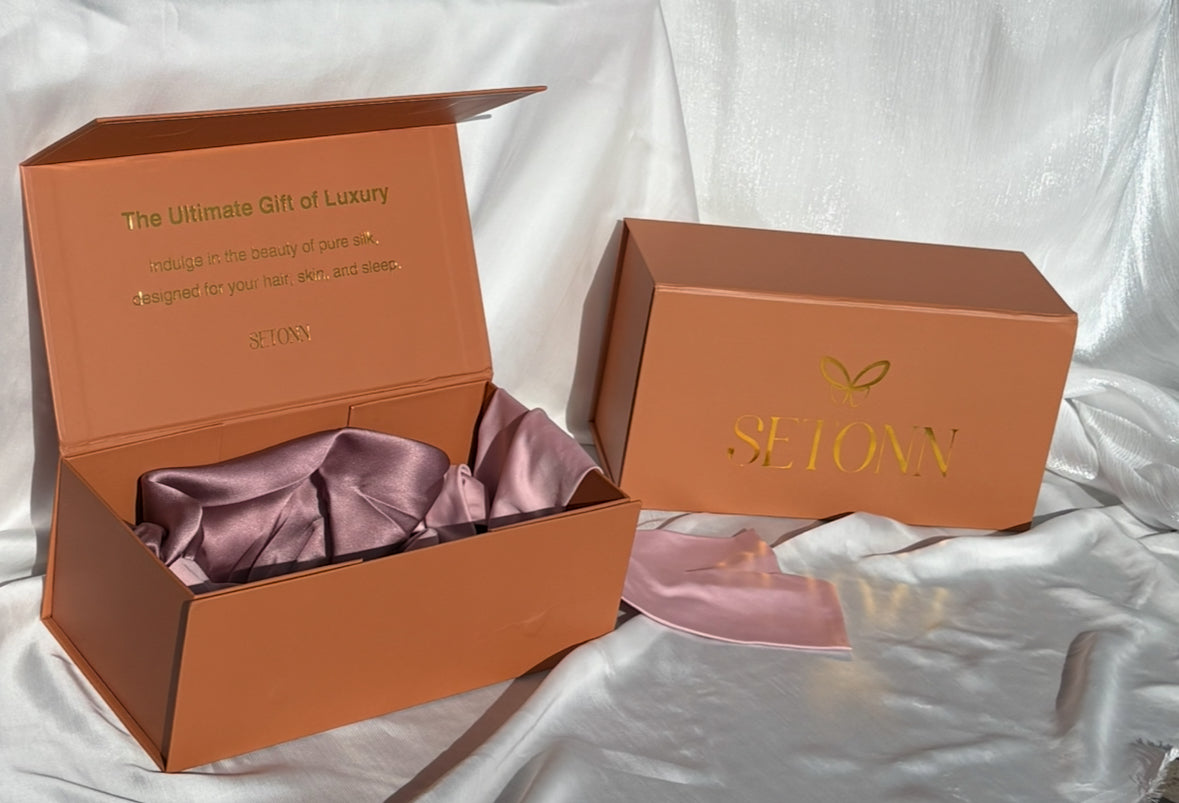 Silk Sleep Bonnet | Mauve